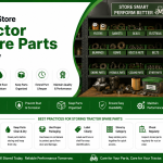 How to Store Tractor Spare Parts Properly